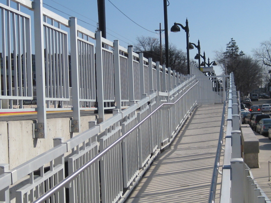 Railings for the LIRR