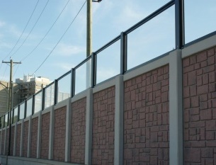 Sound Barrier on Rt 18, New Brunswick, NJ